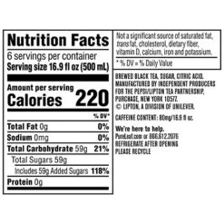 Extra Sweet Iced Tea, 16.9 Fluid Ounce (Pack Of 6) -KitchenAid Shop 51WEJU6FY7L