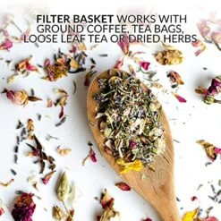 3-Quart Iced Tea & Coffee Brewing System With Double-Insulated Pitcher, Strength Selector & Infuser Chamber, Also Perfect For Lattes, Lemonade, Flavored Water, Black -KitchenAid Shop 51WFKMyf9vS