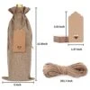 18 Pcs Burlap Wine Gift Bags Wine Bottle Bags For Gifts Drawstring Reusable Xmas Wine Bottle Covers For Wedding Birthday Holiday Party Home Storage Table Decor 1 18 Pcs Burlap Wine Gift Bags Wine Bottle Bags For Gifts Drawstring Reusable Xmas Wine Bottle Covers For Wedding Birthday Holiday Party Home Storage Table Decor -KitchenAid Shop 51WQEHRWgkL