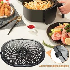 Air Fryer Grill Pan For Power XL Gowise 7QT Air Fryers,Nonstick Coating Crisper Plate,Air Fryer Replacement Parts,Air Fryer Rack,Air Fryer Accessories,Enamel Coating,Non-stick,Dishwasher Safe 19 Air Fryer Grill Pan For Power XL Gowise 7QT Air Fryers,Nonstick Coating Crisper Plate,Air Fryer Replacement Parts,Air Fryer Rack,Air Fryer Accessories,Enamel Coating,Non-stick,Dishwasher Safe -KitchenAid Shop 51Wjjnh4XrL