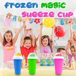 Lushie Cup,Slushie Maker Cup,Magic Quick Frozen Smoothies Cup, Slushie Machine For Home Squeeze Slushie Cup, Diy Slushie Maker Cup Gifts 13 Lushie Cup,Slushie Maker Cup,Magic Quick Frozen Smoothies Cup, Slushie Machine For Home Squeeze Slushie Cup, Diy Slushie Maker Cup Gifts -KitchenAid Shop 51WkUMpaUwL