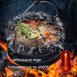 Slow Cooker Liners BPA Free Crockpot Liner For Oval Or Round Pot, Large Size 13 X 21 Inch, Fits 3 To 8.5 Quarts - 3 Counts (30 Bags Total) -KitchenAid Shop 51WpLEEnCoL