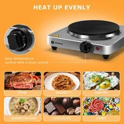 Hot Plate For Candle Making, Portable Electric Stove Melting Chocolate For Candle Making, Portable Hot Plates For Cooking Keeps Moka Pot And Food Warm, Adjustable Temperature Control, Easy To Clean 10 Hot Plate For Candle Making, Portable Electric Stove Melting Chocolate For Candle Making, Portable Hot Plates For Cooking Keeps Moka Pot And Food Warm, Adjustable Temperature Control, Easy To Clean -KitchenAid Shop 51XSwiAw08L