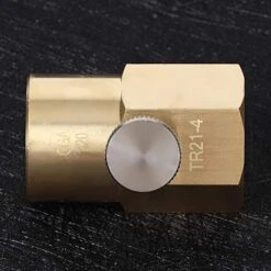 Zerodis Cylinder Adapter,Homebrew Beer Barrel Cylinder Adapter Cylinder Connector CO2 Refill Adapter For Aquarium Fish CO2 Regulator Soda Bottle (CGA320 To TR21.4) -KitchenAid Shop 51XUCDUogDL 1