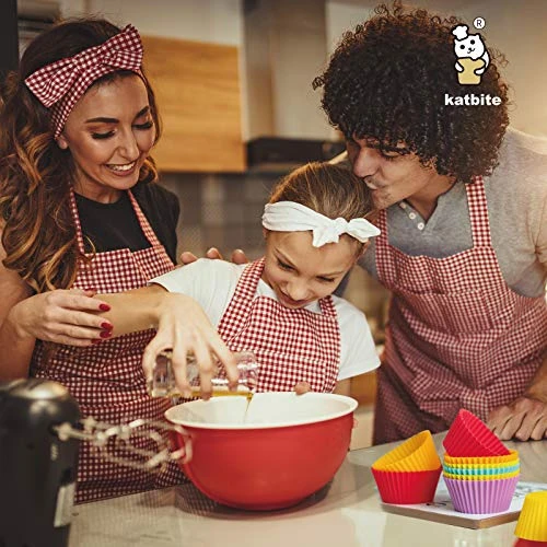 Katbite Silicone Cupcake Baking Cups 24 Pack, Heavy Duty Silicone Baking Cups, Reusable & Non-stick Muffin Cupcake Liners Holders Set For Party Halloween Christmas Bakery Molds Supplies 8 Katbite Silicone Cupcake Baking Cups 24 Pack, Heavy Duty Silicone Baking Cups, Reusable & Non-stick Muffin Cupcake Liners Holders Set For Party Halloween Christmas Bakery Molds Supplies - Image 6