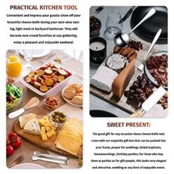 Charcuterie Board Accessories Spreader Knife Set Cheese Butter Spreader Knife Charcuterie Utensils With Wooden Handles Mini Serving Tongs Spoons Forks For Party Wedding Christmas (Silver, 20 Pieces) 16 Charcuterie Board Accessories Spreader Knife Set Cheese Butter Spreader Knife Charcuterie Utensils With Wooden Handles Mini Serving Tongs Spoons Forks For Party Wedding Christmas (Silver, 20 Pieces) -KitchenAid Shop 51XqGcWjdKS