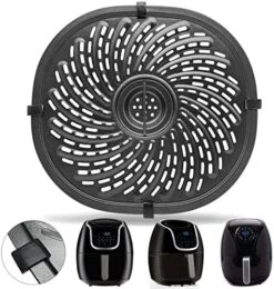Air Fryer Grill Pan For Power XL Gowise 7QT Air Fryers,Nonstick Coating Crisper Plate,Air Fryer Replacement Parts,Air Fryer Rack,Air Fryer Accessories,Enamel Coating,Non-stick,Dishwasher Safe 25 Air Fryer Grill Pan For Power XL Gowise 7QT Air Fryers,Nonstick Coating Crisper Plate,Air Fryer Replacement Parts,Air Fryer Rack,Air Fryer Accessories,Enamel Coating,Non-stick,Dishwasher Safe -KitchenAid Shop 51Xqy4VBtcL. AC