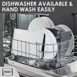 Plastic Cutting Board, Cutting Board For Kitchen Dishwasher Available, Chopping Board With Juice Groove, L, Empune -KitchenAid Shop 51XsEAxjsBL