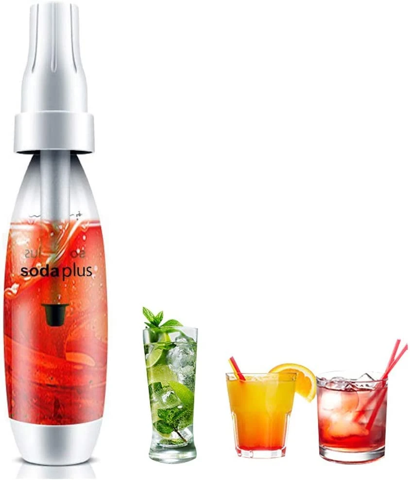 GENERIC Soda Water Machine, 1000ML Portable Soda Siphon Maker, Home DIY Bubble Water Maker Homemade Carbonated Beverage, Seltzer Bottle Bar Club Creative Bartender 4 GENERIC Soda Water Machine, 1000ML Portable Soda Siphon Maker, Home DIY Bubble Water Maker Homemade Carbonated Beverage, Seltzer Bottle Bar Club Creative Bartender - Image 2