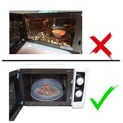 Ge Microwave Cover For Food Easy Grip Microwave Splatter Cover Guard Lid With Steam Vent And BPA Free & 11.5 Inch, Dishwasher Safe 15 Ge Microwave Cover For Food Easy Grip Microwave Splatter Cover Guard Lid With Steam Vent And BPA Free & 11.5 Inch, Dishwasher Safe -KitchenAid Shop 51Y4fTKxw0L