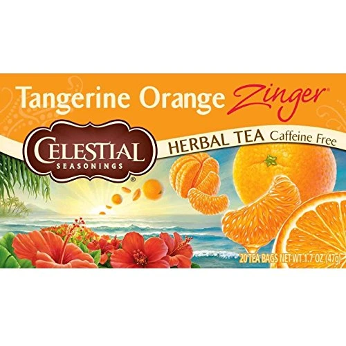 Celestial Seasonings® Hibiscus Tea, Red Zinger Herbal Tea, Caffeine Free, 20 Tea Bags (Pack Of 6) 12 Celestial Seasonings® Hibiscus Tea, Red Zinger Herbal Tea, Caffeine Free, 20 Tea Bags (Pack Of 6) - Image 10
