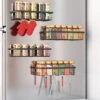EAZOO Spice Racks Magnetic For Refrigerator,Spice Organizers Black Color(4Pack) -KitchenAid Shop 51YCvBOWL6L