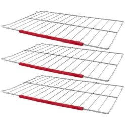 Oven Rack Protectors Prevents Skin Burns Flexible Red Silicone Strips, Set Of 3 10 Oven Rack Protectors Prevents Skin Burns Flexible Red Silicone Strips, Set Of 3 -KitchenAid Shop 51Ypyyf4ffL