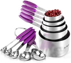 10 Piece Measuring Cups And Spoons Set In 18/8 Stainless Steel -KitchenAid Shop 51YtdmsXajL. AC