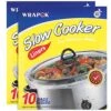 Slow Cooker Liners Cooking Bags BPA Free For Oval Or Round Pot, Large Size 13 X 21 Inch, Fits 3 To 8.5 Quarts - 2 Pack (20 Bags Total) -KitchenAid Shop 51Yu5KIquOL