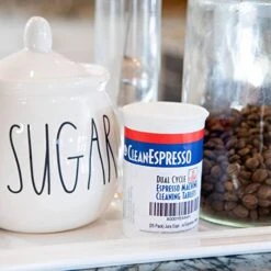 Jura Compatible Cleaning Tablets (25 Count) - 3.5 Gram Dual Cycle Espresso & Coffee Machine Cleaning Tablets For Jura Capresso, E6, E8, S8, D6, C60 Impressa Models & More -KitchenAid Shop 51Yv021JpiL