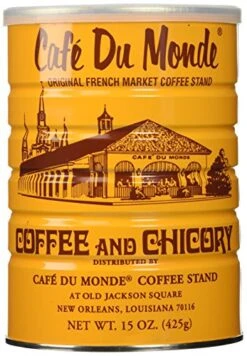 Half A Dozen Cans (6 Cans) Of Coffee Du Monde - 15 Oz. Cans