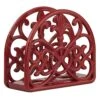 Fleur De Lis Cast Iron Napkin Holder, By Home Basics (Red) / Napkin Holders For Kitchen/Table Napkin Holder With Non-Skid Feet -KitchenAid Shop 51ZeeSlE2HL