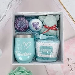 INFIJYON Birthday Gifts For Women, Christmas New Year Gift Basket For Girlfriend Sister Mom Gifts, Gifts Ideas For Mom, Wife, Besties, Sister, Boss, Daughter, Her,White 1 -KitchenAid Shop 51Zpy20nO L. AC