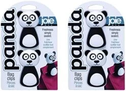 MSC International Joie Panda, Silicone, Set Of 3, Includes 6 Bag Ties, Set Of 2, White -KitchenAid Shop 51a1oGj63gL. AC