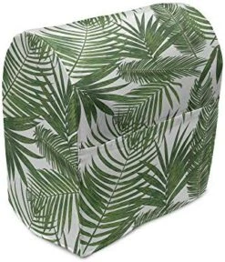 Lunarable Animal Stand Mixer Cover, Cow Horse Pigs Chicken Sheep Farmhouse Mascots Cartoon Print, Kitchen Appliance Organizer Bag Cover With A Pocket, 6-8 Quarts, Pale Mustard Pastel Green -KitchenAid Shop 51aIztovgFL. AC