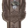 Harley Davidson Winged Bar & Shield Magnetic Wooden Bottle Opener HDL-18570 1 Harley Davidson Winged Bar & Shield Magnetic Wooden Bottle Opener HDL-18570 -KitchenAid Shop 51aRN8GD4NL