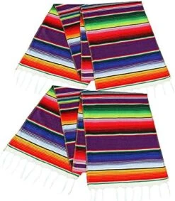 2 Pack Mexican Serape Table Runners 14 X 84 Inch For Mexican Party Wedding Decorations Outdoor Picnics Dining Table, Fringe Cotton Handwoven Table Runner 16 2 Pack Mexican Serape Table Runners 14 X 84 Inch For Mexican Party Wedding Decorations Outdoor Picnics Dining Table, Fringe Cotton Handwoven Table Runner -KitchenAid Shop 51are774CvL. AC