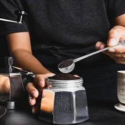 Onbay Double Head 5ml & 15ml Coffee Scoop Long Handle Stainless Steel Teaspoon & Tablespoon For Coffee Or Baking -KitchenAid Shop 51asokZ9DHL