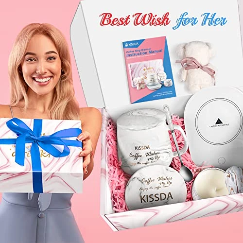 Coffee Mug Warmer, Candle Warmer Plate With Auto Shut Off, Coffee Warmer With Mug Set For Women, Smart Temperature Control With 55℃/131℉, Electric Heated Coffee Cup Warmer For Desk 8 Coffee Mug Warmer, Candle Warmer Plate With Auto Shut Off, Coffee Warmer With Mug Set For Women, Smart Temperature Control With 55℃/131℉, Electric Heated Coffee Cup Warmer For Desk - Image 6