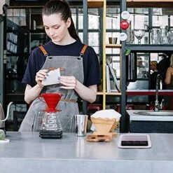 DOITOOL Coffee Espresso Maker Accessories Knock Box Small Coffee Knock Box Absorbent Anti Slip For Home Cafe Espresso Grind Waste Bin White Espresso Grounds Knock Box Grind Waste Bin -KitchenAid Shop 51auu0Am2gS