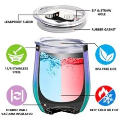 Best Friend Funny Gifts For Women, Friendship Gifts Birthday Gifts For Friends Female, Women, Sister Gifts From Sister, BFF Gifts For Women, Unique Personalized Gifts For Friends, Her - Wine Tumbler -KitchenAid Shop 51avsv2SalL