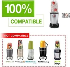 Tall 22oz Replacement Part Cup Mug With Handle Compatible With 250w Magic Bullet On-The-Go Mug -KitchenAid Shop 51b92aKYB4L