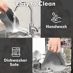 Silicone Slow Cookers Liners Fit For Crockpot 6QT, BPA Free/Reusable/Leakproof/Slow Cooker Divider Liner, Dishwasher Safe Slow Cooker Accessories Cooking Liner For Most 6 Quart Slow Cooker -KitchenAid Shop 51bARut6BgL