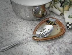Merican Made Ceramic Stoneware Spoon Rest With Busy Bee Motif -KitchenAid Shop 51bUyBJTWdL
