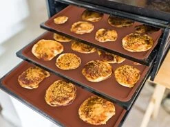 4 PCS 14x14 Inch Silicone Dehydrator Mats With Edge Square Silicone Sheets Non-stick Silicone Fruit Trays Reusable Fruit Leather Trays For Dehydrator High Temperature Resistance Roll Up Trays For Fruits Meat Vegetables Herbs 15 4 PCS 14x14 Inch Silicone Dehydrator Mats With Edge Square Silicone Sheets Non-stick Silicone Fruit Trays Reusable Fruit Leather Trays For Dehydrator High Temperature Resistance Roll Up Trays For Fruits Meat Vegetables Herbs -KitchenAid Shop 51bs38qwTlL