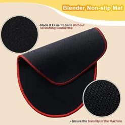 Mixer Slider Mat With 2 Pcs Cord Organizers - Mixer Mover Sliding Mat Pad Appliance Slider - Compatible With Tilt-Head Stand Mixer (Black Edge, 4.5-5 Qt) 15 Mixer Slider Mat With 2 Pcs Cord Organizers - Mixer Mover Sliding Mat Pad Appliance Slider - Compatible With Tilt-Head Stand Mixer (Black Edge, 4.5-5 Qt) -KitchenAid Shop 51c57cVITcL