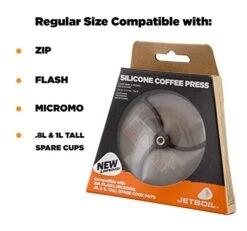 Jetboil Silicone French Press Coffee Maker Camping Stoves, Regular -KitchenAid Shop 51cAgwfD7YL