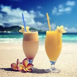 25 Pieces Reusable Plastic Straws. BPA-Free, 9 Inch Long Drinking Transparent Straws Fit For Mason Jar, Yeti Tumbler, Cleaning Brush Included -KitchenAid Shop 51cGEuzElRL