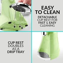 Taco Tuesday 64-Oz Frozen Margarita & Slush Blender With Easy-Flow Spout For Margaritas, Daiquiris, Slushies & Frozen Blended Drinks, Green -KitchenAid Shop 51cNbRpsUvS