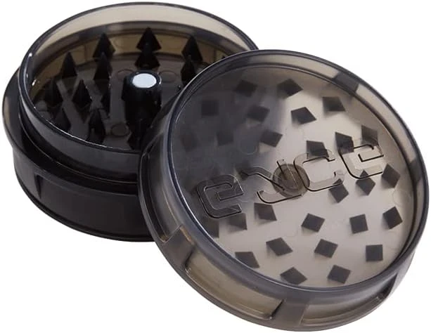 Yce Polycarbonate 2-Piece Herb & Spice Grinder With Storage Chamber (Black) 8 Yce Polycarbonate 2-Piece Herb & Spice Grinder With Storage Chamber (Black) - Image 6