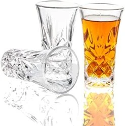 Tequila Glasses Heavy Base Shot Glass Cordial Glasses 2 OZ (Set Of 6) -KitchenAid Shop 51cj68ECXwL. AC