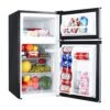 Compact Refrigerator 3.2 Cu.Ft, 2-Door Mini Fridge With Freezer, Energy Saving, LED Inside, Low Noise, Upright Fridge Suitable For Apartment, Office Or Dorm-MVSFD321 -KitchenAid Shop 51clCxE8EHL