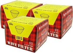 Kalita Wave Series KWF-155#22213 Coffee Filters, White, For 1-2 People, 100 Sheets 12 Kalita Wave Series KWF-155#22213 Coffee Filters, White, For 1-2 People, 100 Sheets -KitchenAid Shop 51cnidhYSxL. AC