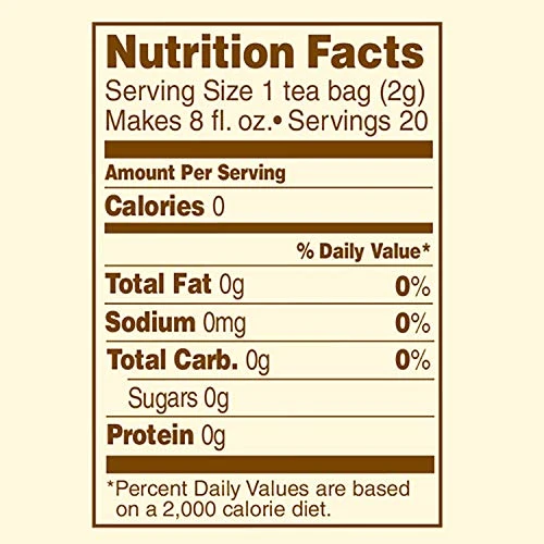 Celestial Seasonings® Hibiscus Tea, Red Zinger Herbal Tea, Caffeine Free, 20 Tea Bags (Pack Of 6) 4 Celestial Seasonings® Hibiscus Tea, Red Zinger Herbal Tea, Caffeine Free, 20 Tea Bags (Pack Of 6) - Image 2