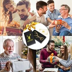 Deer Antler Beer Bottle Opener Stag Gifts For Women Men Wife Husband Girlfriend Boyfriend Mom Dad New Home Birthday Party Wedding Lovely Novelty Sturdy Bronze Gadget Christmas Gift Present -KitchenAid Shop 51dQJptNxRL