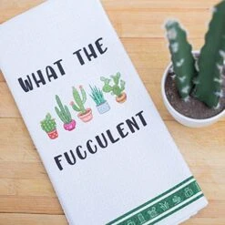 Funny Kitchen Towels, Plant Lover Gifts For Women Gardener, Plant Lady Mom Gifts, Housewarming, Friend Birthday Gift, Succulent Cactus Plant Gifts -KitchenAid Shop 51dQMOnpCzL