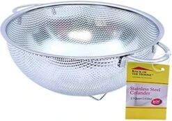 6 Quart Colander With Handles, Stainless Steel -KitchenAid Shop 51ddalXkekL. AC