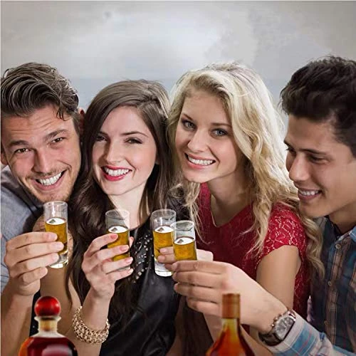 Heavy Base Shot Glass Set Bulk, Whisky Shot Glasses 2 Oz, Mini Glass Cups For Liqueur, Double Side Cordial Glasses, Tequila Cups Small Glass Shot Cups Set Of 24 8 Heavy Base Shot Glass Set Bulk, Whisky Shot Glasses 2 Oz, Mini Glass Cups For Liqueur, Double Side Cordial Glasses, Tequila Cups Small Glass Shot Cups Set Of 24 - Image 6