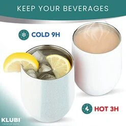 Elephant Gifts Your Argument Is Irrelephant - White Glitter Tumbler/Mug For Wine, Coffee And All Drinks - Funny Gifts For Her, Him, Lovers, Women, Stuff, Decor -KitchenAid Shop 51e892ATXGL