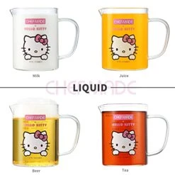 Hello Kitty Glass Measuring Cup,1 2/5-Cup With Pour Spout And Graduated Liquid Measure Container -KitchenAid Shop 51eKCFVAjyS